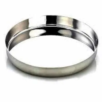Natural Stainless Steel Thali