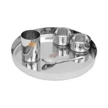 ABI CLEANING SOLUTIONS Stainless Steel Thali