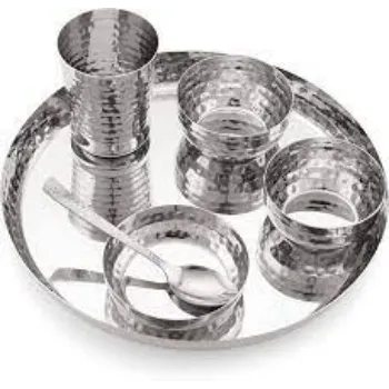 Solid Stainless Steel Thali