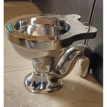 Solid Stainless Steel Toilet