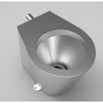 Solid Stainless Steel Toilet