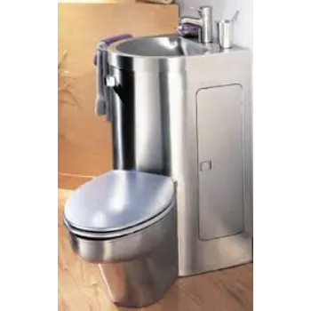 Solid Stainless Steel Toilet