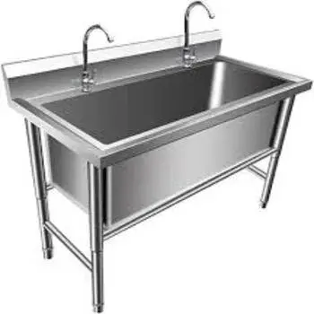 Rectangular Stainless Steel Wash Basin