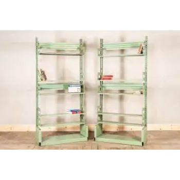 Easy To Place Steel Bookshelf