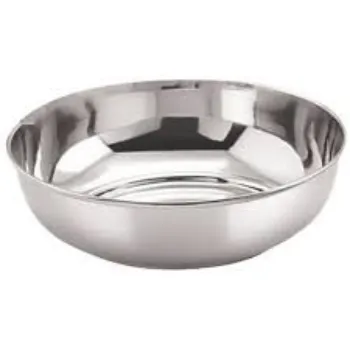 Steel Bowl Silver Color