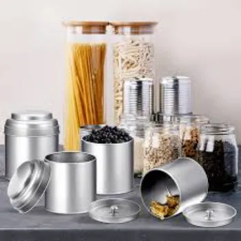   Plain  Steel Canister