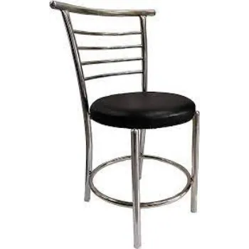 Polished Steel Chair