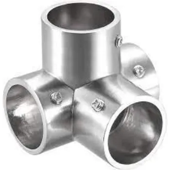 Steel Connector Silver Color 