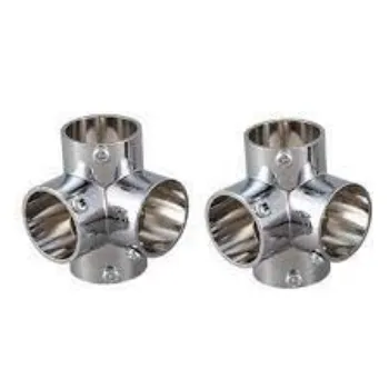 Steel Connector Silver Color 