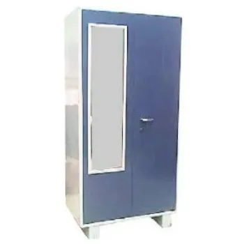 Steel Cupboard Blue white 