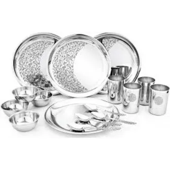 Rust Proof Stainless Steel Dinner Set