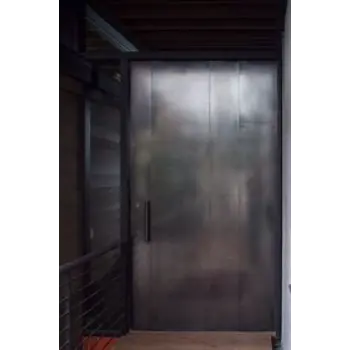 Polished Steel Door