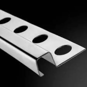 Metallic Silver Steel Edge Protector 