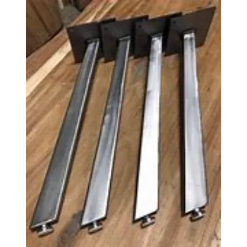 Furnished steel legs 