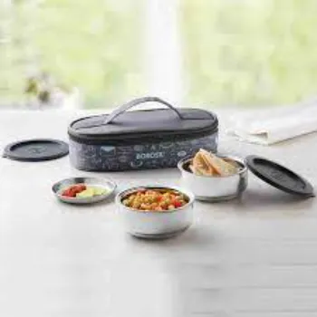 Mudit Steel Lunch Box