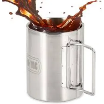 Attractive Pattern Steel Mug