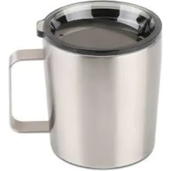 Steel Mug Silver Color