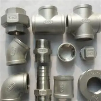 Solid Steel Threaded Pipe Fittings