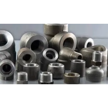 Steel Threaded Pipe Fittings Silver Color 