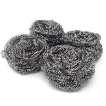 Silver Steel Wool Pads