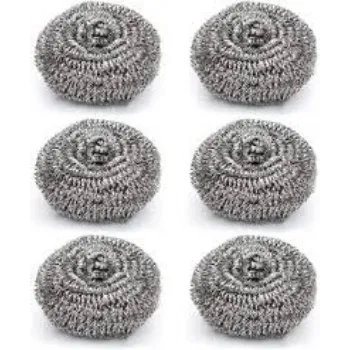 Silver Steel Wool Pads