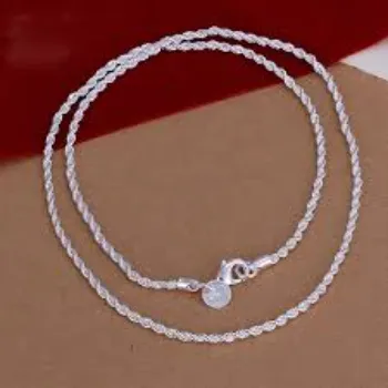 Standard Sterling Silver Chain 
