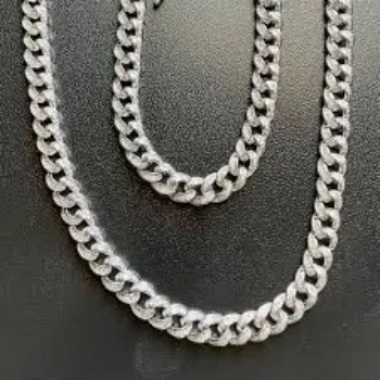 Polished Sterling Silver Chain