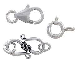 Multi size  Sterling Silver Clasp