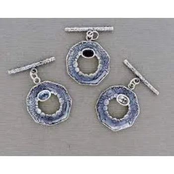 Modern Sterling Silver Clasp