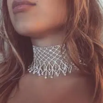 Smooth Texture Sterling Silver Necklace 