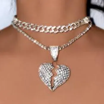 Modern Sterling Silver Necklace