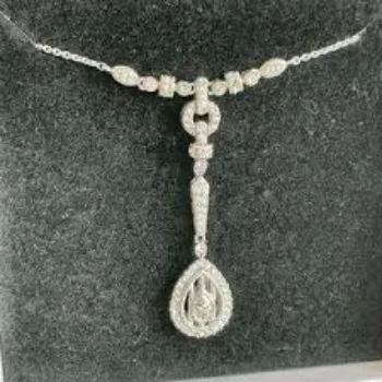 Fancy Sterling Silver Necklace 