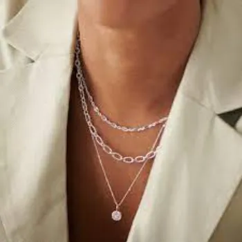 Shah Gems & Jewellery Manufacturing Co.Sterling Silver Necklaces