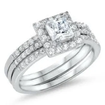 Smooth Texture Sterling Silver Ring