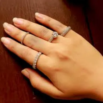 Ethnic Indian Wear Exports Sterling Silver Rings