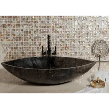 Polished Stone Basin
