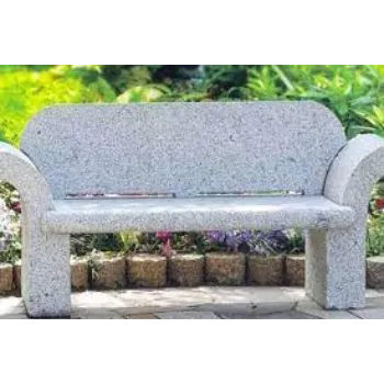 Stone Garden Bench