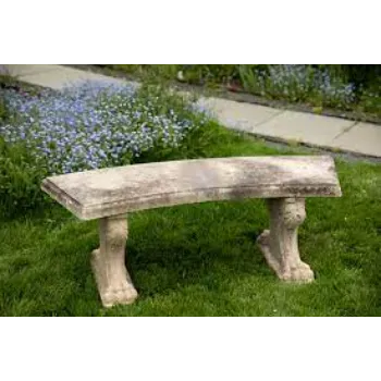Attractive Designs Stone Garden Bench