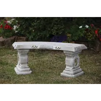 Great Strength Stone Garden Bench