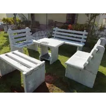 Stone Garden Bench