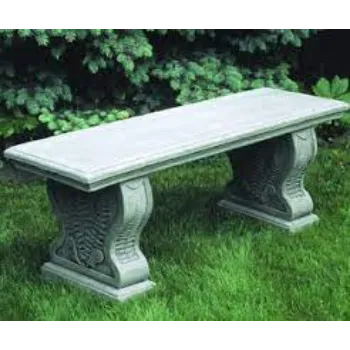 Stone Garden Bench
