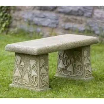 Stone Garden Bench