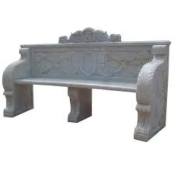 Durable Stone Garden Bench