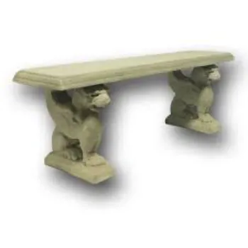 Durable Stone Garden Bench