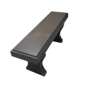 Modern Stone Garden Bench