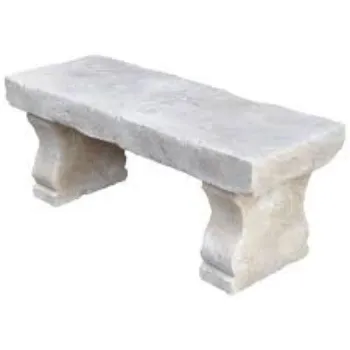 Easy To Place Stone Garden Bench