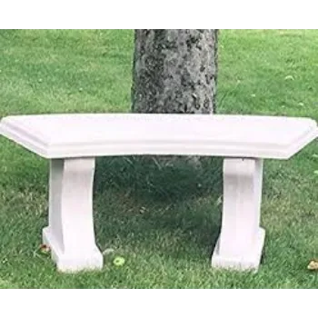 Hard Structure Stone Garden Bench