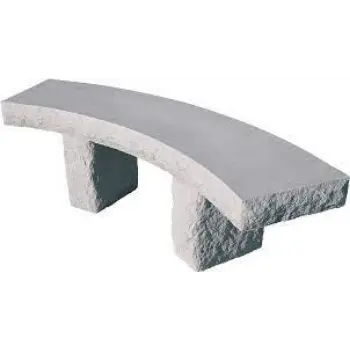 Durable Stone Garden Bench