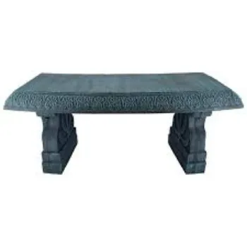 Fine Finishing Stone Garden Bench
