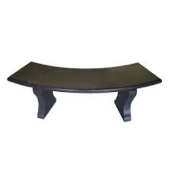 Attractive Stone Garden Bench